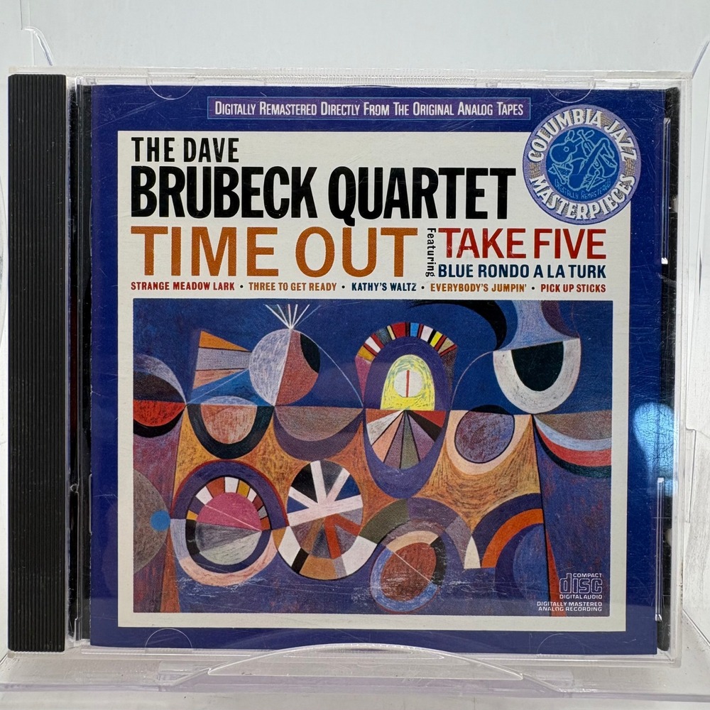 The Dave Brubeck Quartet Time Out CD Take Five Columbia Jazz Masterpieces